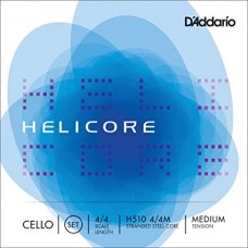 D'Addario Helicore Cello D Streng, medium 4/4 H510  